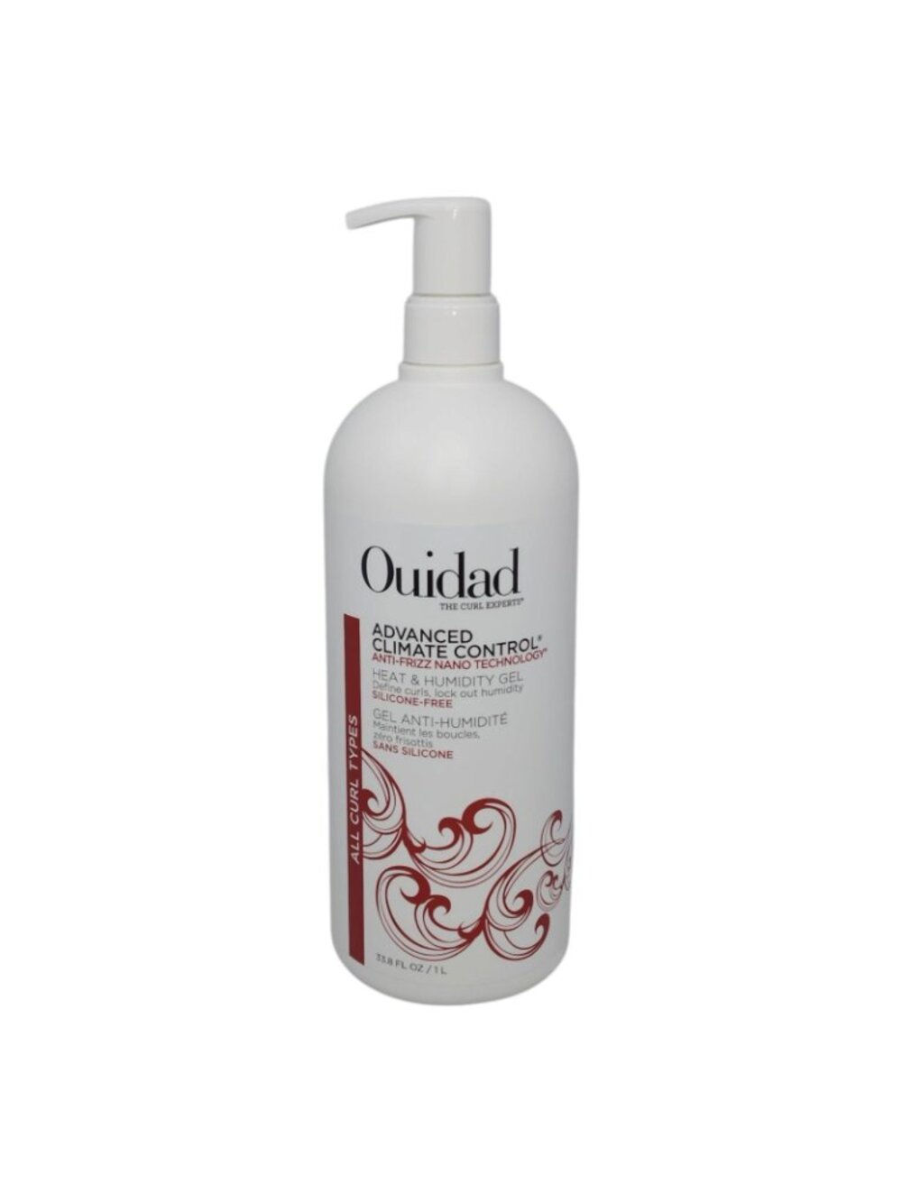 Ouidad Advanced Climate Control Heat Humidity Gel 33.8oz SiliconeFree Anti-Frizz - Picture 6 of 6